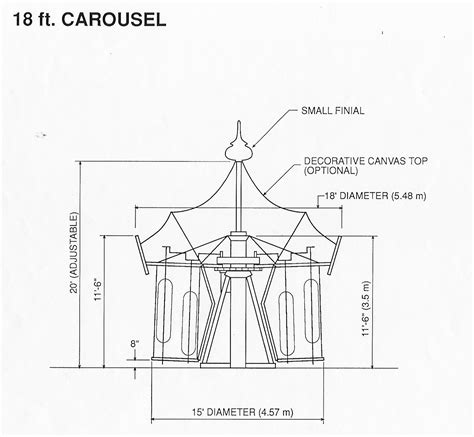 18-FOOT CUSTOM BUILT CAROUSEL | AntiqueCarousels.com