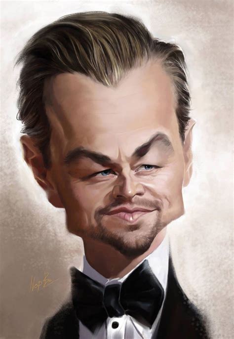 Caricatura de Leonardo DiCaprio | Caricatures de célébrités ...