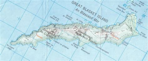 GBI Map - Great Blasket Island