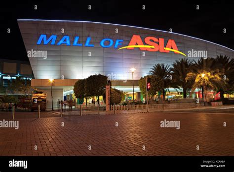 MANILA, PHILIPPINES - FEBRUARY 23: SM Mall of Asia (MOA) is a 2nd largest mall in the ...