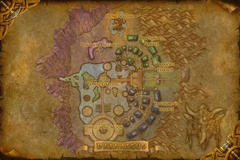 Darnassus points of interest - Wowpedia - Your wiki guide to the World of Warcraft