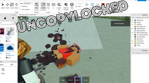 ROBLOX REALISTIC GORE SYSTEM UNCOPYLOCKED - YouTube