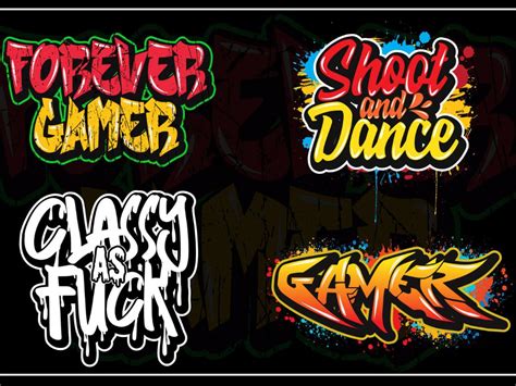 Professional text, graffiti, font, typography logo design | Upwork