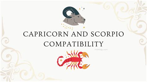 Scorpio and Capricorn Compatibility in love, relationships and marriage » Indielogy