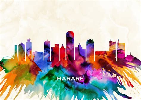 Premium Photo | Harare skyline