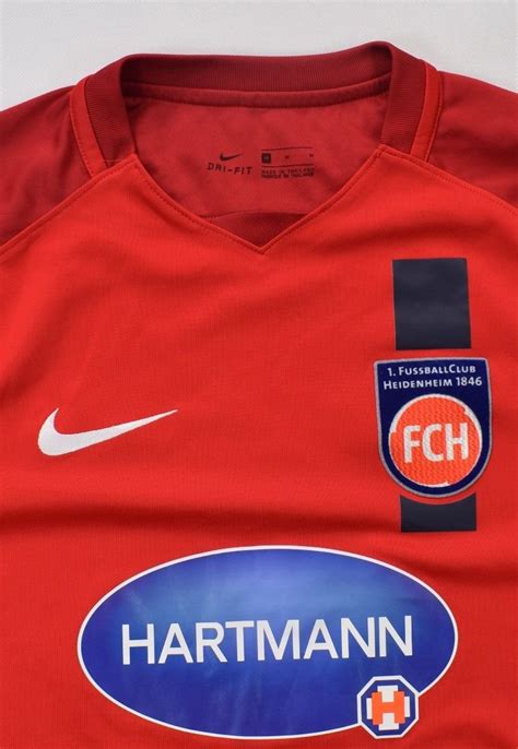 2017-18 1. FC HEIDENHEIM SHIRT M Football / Soccer \ German Clubs \ Other German Clubs | Classic ...