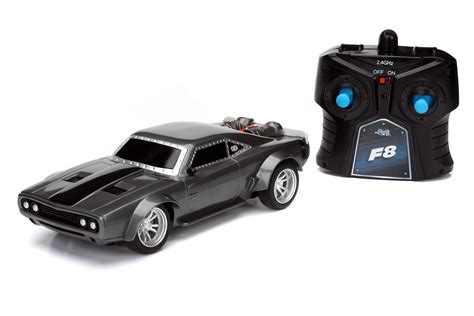 Amazon.com: Jada Toys Fast & Furious 8 7.5" RC - Ice Charger Vehicles ...