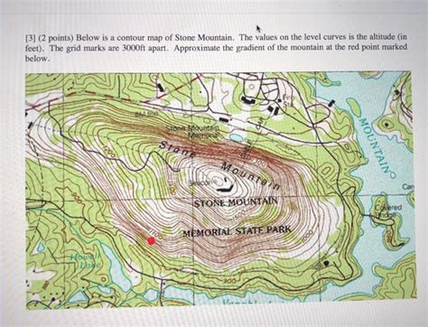 Stone Mountain Park Map