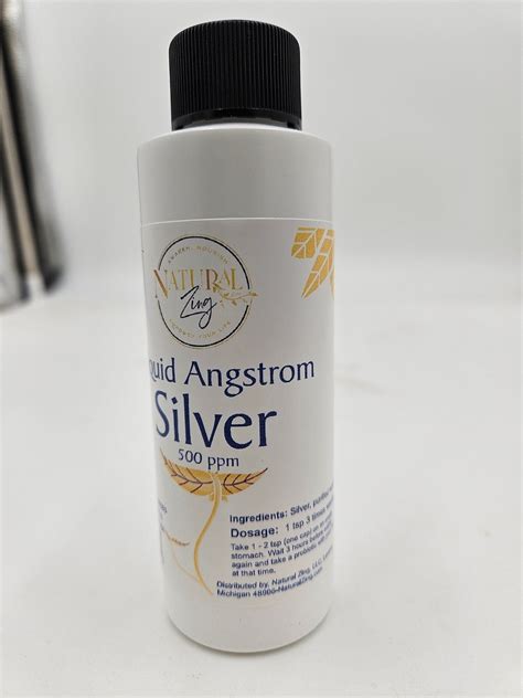 Silver 500PPM - 4oz Bottle – Natural Zing