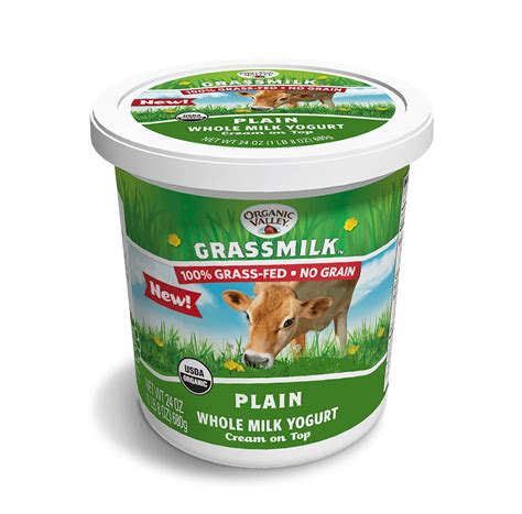 Organic Valley Grassmilk Plain Yogurt, 24 oz. - SFRAW