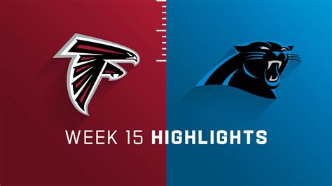 Atlanta Falcons vs. Carolina Panthers highlights | Week 15