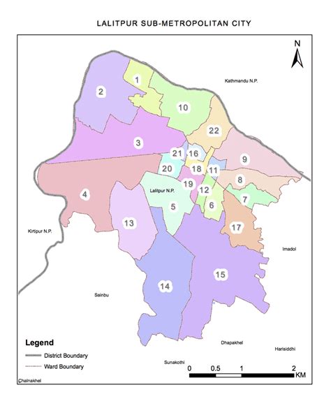 2 Map of Lalitpur Sub-Metropolitan City and Lalitpur Ward 12 The... | Download Scientific Diagram