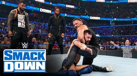 WWE SmackDown Highlights: Roman Reigns, Edge, Balor vs. Corbin - WWE ...