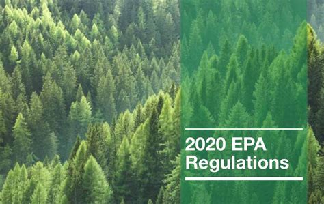 New 2020 EPA Regulations - Energy Savers Energy Savers