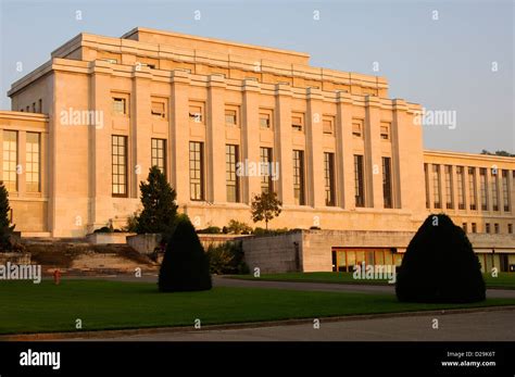 United Nations headquarters, Geneva Stock Photo - Alamy