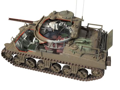 ArtStation - Tank Cutaways (Part 1 - CG Modelled & Rendered), Richard ...