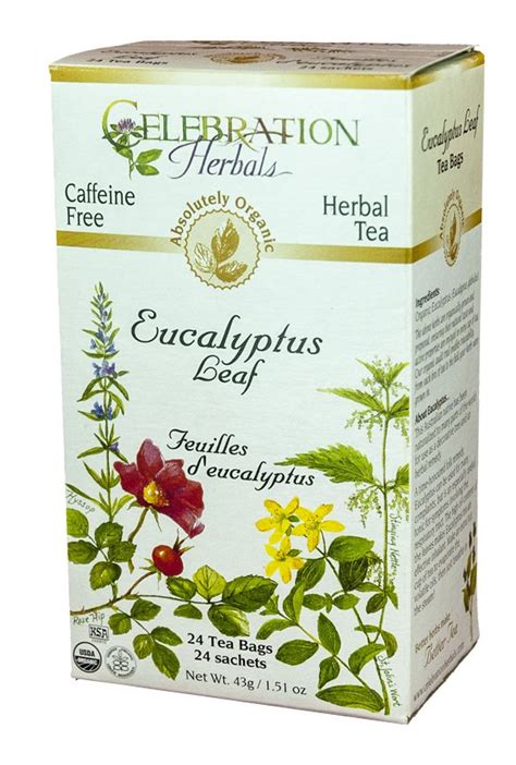 Celebration Organic Eucalyptus Tea, 24 Bags - Your Health Food Store ...