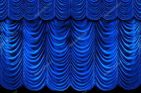 Blue Stage Curtains Stock Photo by ©ginosphotos1 15823539