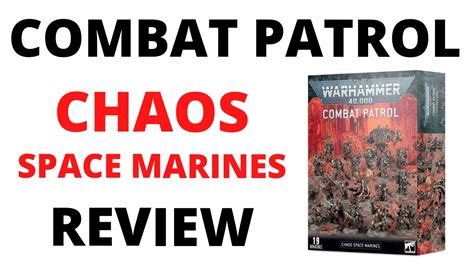 Chaos Space Marine Combat Patrol Box - Contents Review - YouTube