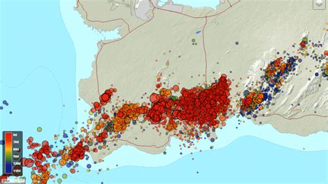 A strong burst of nearly 4000 earthquakes occurs in Iceland, causing an increased risk of a new ...