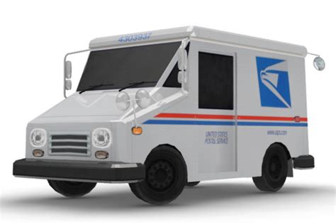 Usps Truck Clip Art