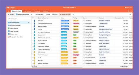 Airtable Crm Template