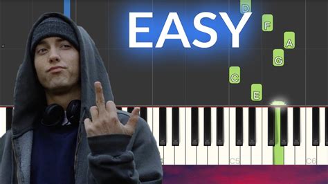 Eminem - Lose Yourself EASY Piano Tutorial Chords - Chordify