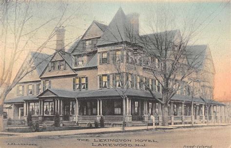 Lakewood New Jersey The Lexington Hotel Vintage Postcard AA28573 - Mary ...