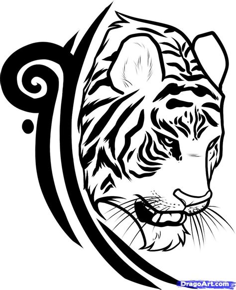 Japanese Tribal Tiger Tattoo Designs | Best Tattoo Ideas