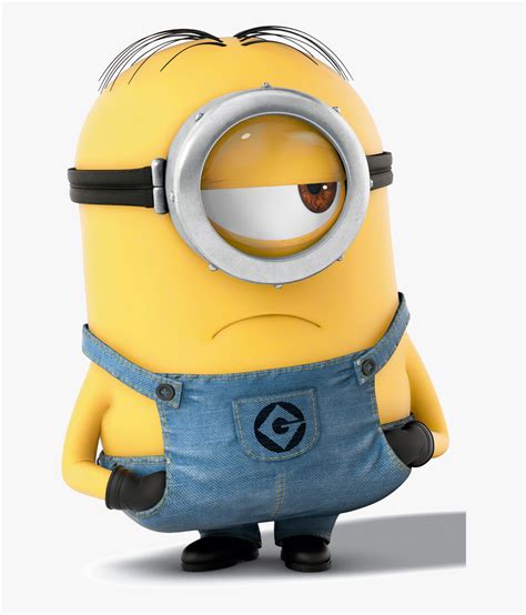 Minion Hair Png - Minions Stuart Png, Transparent Png - kindpng