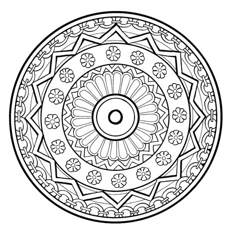 Mandalas to print - Mandalas Kids Coloring Pages