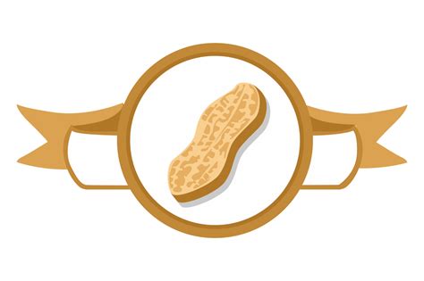 Peanut Logo Icon On Transparent Background 23989412 PNG