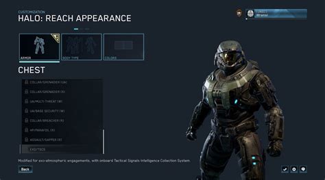 Halo Reach Armor List