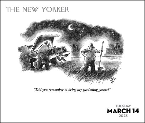 New Yorker Cartoon Calendar 2023 - Printable Calendar 2023