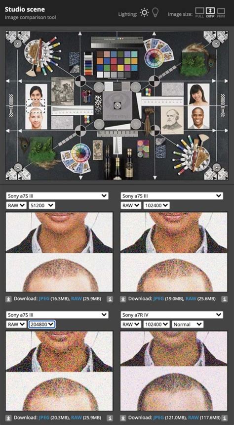 Sony A7S III ISO Comparison Test Samples with A7R IV - Best Camera News