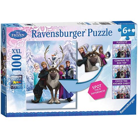 Ravensburger - Disney Frozen - The Frozen Difference - 100 Piece Kids Jigsaw Puzzle - Walmart ...