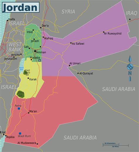 File:Map of Jordan.png - Wikitravel Shared