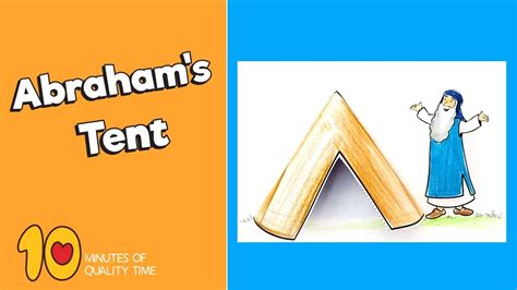 Abraham's Tent Craft - Bible Activities for Kids - YouTube