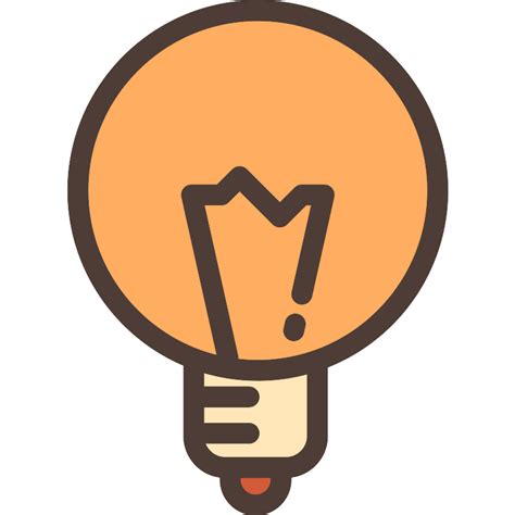 Idea Light Bulb Vector SVG Icon - SVG Repo