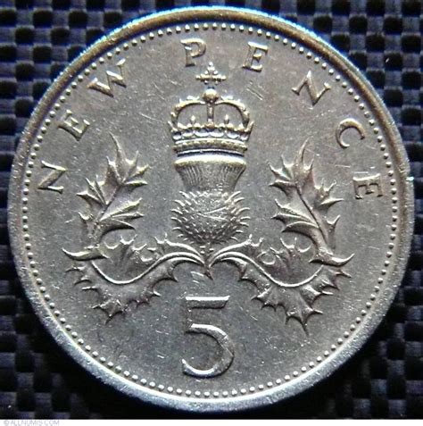 5 New Pence 1975, Elizabeth II (1952-2022) - Great Britain - Coin - 24514