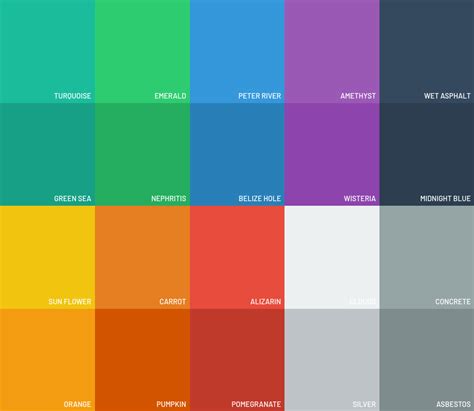 GitHub - briznad/Flat-UI-Colors: Extend your color palette with FLatUI ...