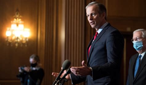 John Thune: Trump ‘Rehashing’ 2020 Election Not Helpful for Midterms | National Review