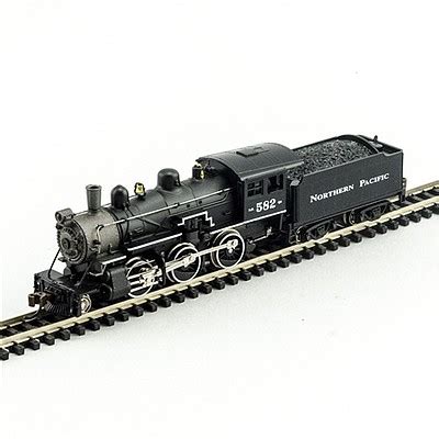 Model-Power 2-6-0 Mogul DCC/Sound NP N Scale Model Train Steam ...