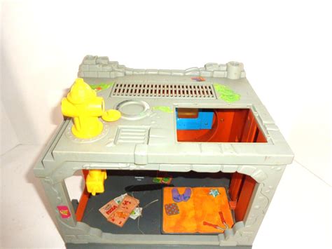 Vintage 1989 TMNT Sewer Lair Playset Teenage Mutant Ninja Turtles ...