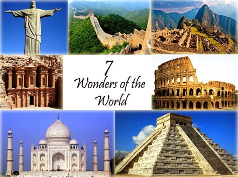 Seven Wonders of the World. | Les 7 merveilles du monde, Merveilles du monde, Fond d'écran monde