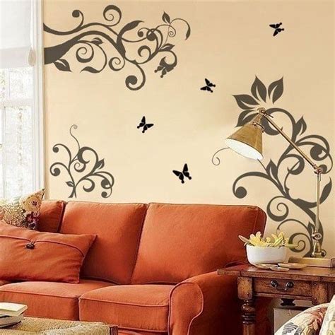 bedroom wall stencil ideas | wall stencils for the bedroom | Decorating ...