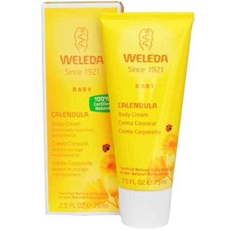 Weleda - Calendula Body Cream ( 2 - 2.5 FZ)-BHA | Body cream, Natural body creams, Gentle baby ...