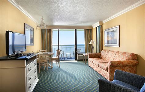 Oceanfront King Suite at Coral Beach Resort, Myrtle Beach