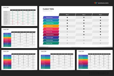 Free Powerpoint Table Templates