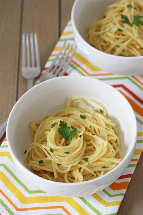 Parsley Chive Buttered Noodles